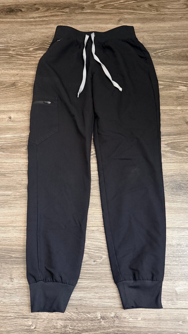 Figs Technical Collection Black Womens Jogger size XS